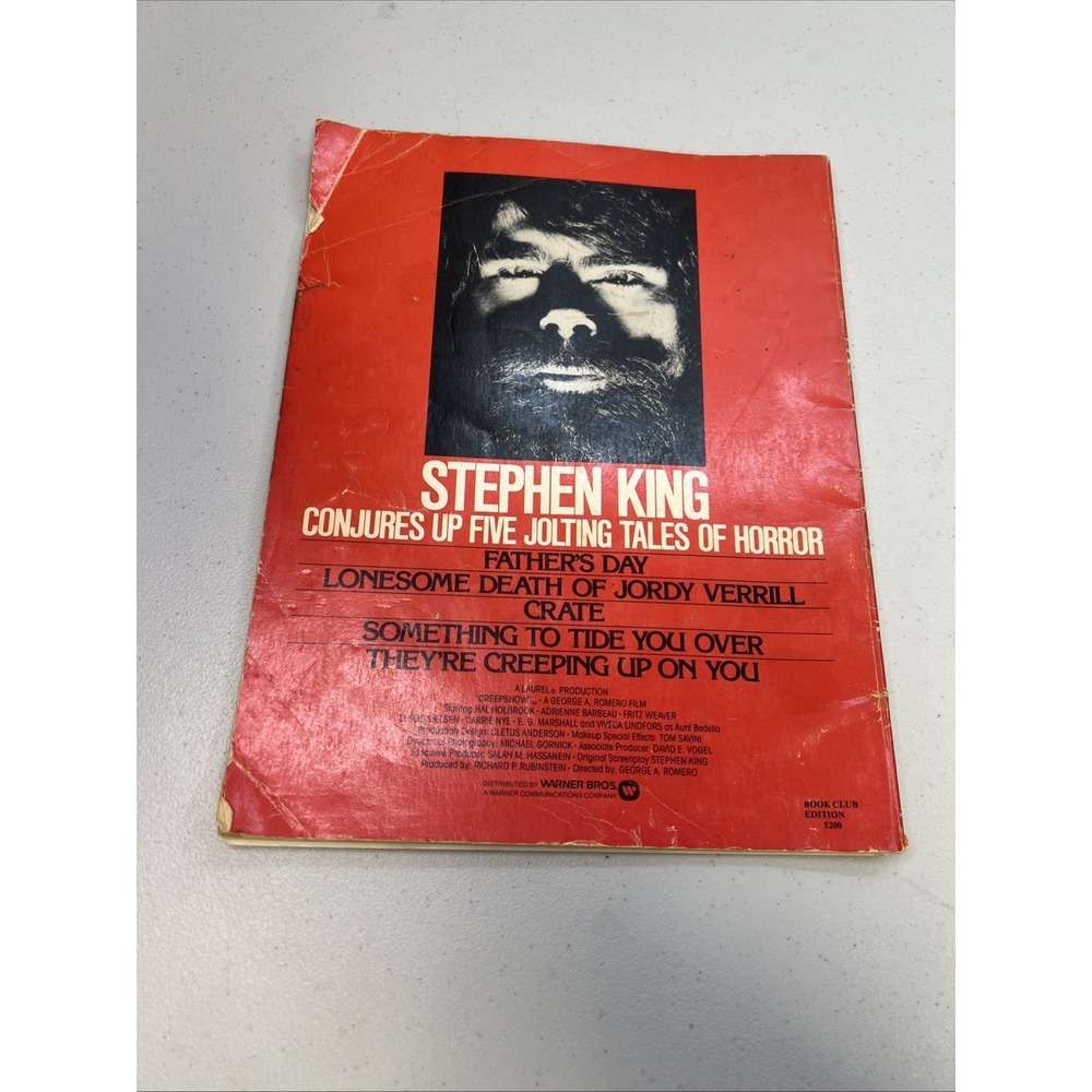 Creepshow Stephen King - Book Club -1982 Comic Book Magazine VNTG USED FAST SHIP - Picture 11 of 12